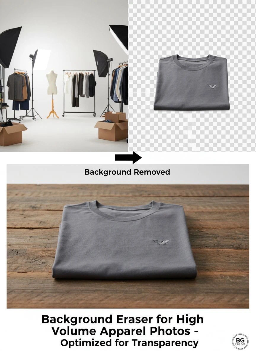 background eraser for high volume apparel photos - Professional Guide